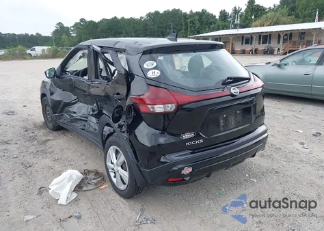 2021 Nissan Kicks S Xtronic Cvt from USA, damaged, VIN 3N1CP5BV7ML484260